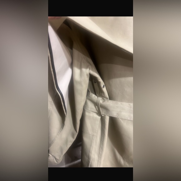 NWT 2nd day Scandinavian Classic Tan Trench Coat - Picture 9 of 9